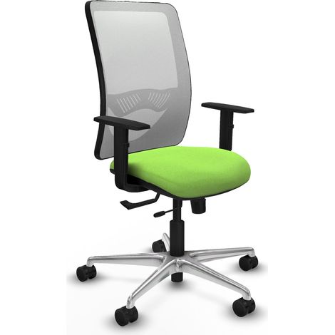 Chaise de bureau piqueras y crespo Zulema blanc soutien lombaire ajustable (1/2)