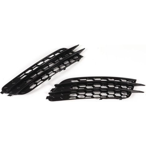 Fari Antinebbia Eosnow 2 pezzi Griglia RS6 Stile, Nero Lucido, Sostituto per A6 C7 2012-2015 (1/3)