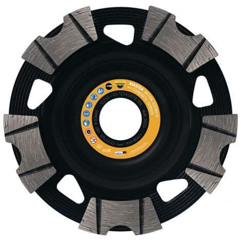 Meuleuse diamantée UBX 115 mm pour béton, chape 22, 23 mm