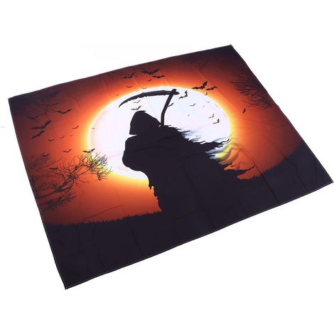 Fond photo d'Halloween pour décoration de fête, 150 x 150 cm / 59,1 x 59,1 pouces (1/5)