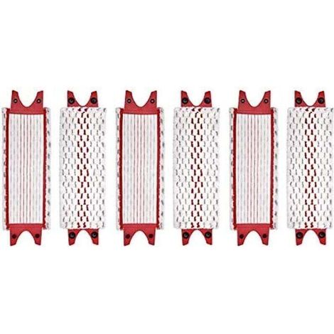 UlisemLot de 6 serpillières de rechange en microfibre pour serpillère Vileda Ultramax (1/4)