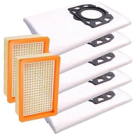 Sacs et filtres pour aspirateurs Karcher WD4, WD5, WD6, WD5P, WD6P Premium, MV4, MV5 et MV6 - Pièces de rechange (1/5)
