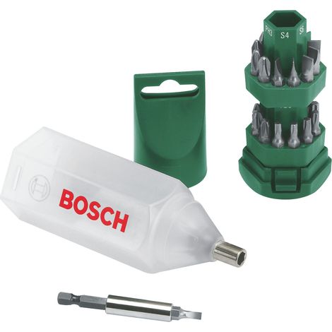 Bosch ASSORTIMENTO BIT DI AVVITAMENTO 25 PZ.