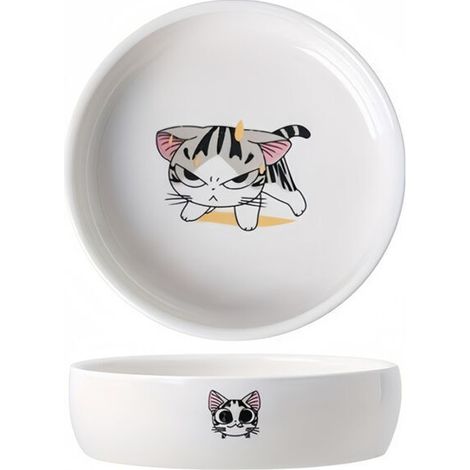 Gamelle en céramique pour chat (1/4)
