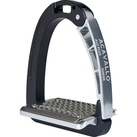ACAVALLO Staffa Arena Aluplus Junior NERO PER BAMBINI (1/3)