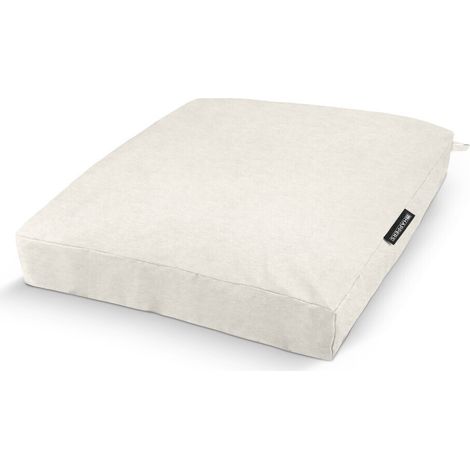HAPPERS Cojín de suelo multiusos exterior Naylim Mate Crudo 60x60 (1 unidad) Crudo