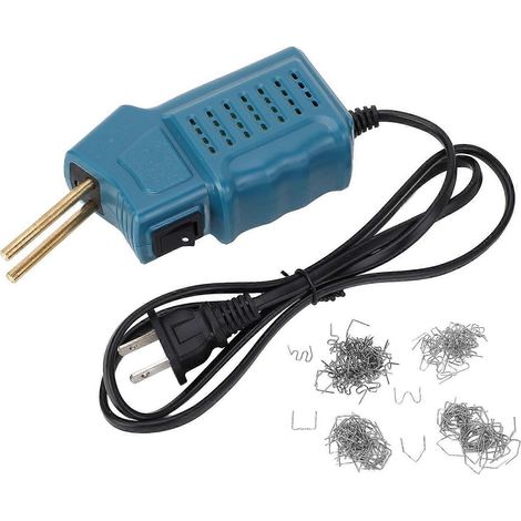 Mini machine à souder le plastique portable avec 200 clous, agrafeuse à chaud, appareil de soudage, kit de réparation plastique