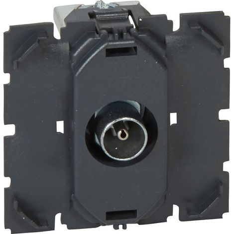 Legrand 067382 - Toma de TV Céliane - simple - macho 0-2 400 MHz