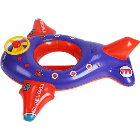 Bébé bouée avion gonflable pour nourrisson, flotteur natation enfant, bateau piscine gonflable avion (1/5)