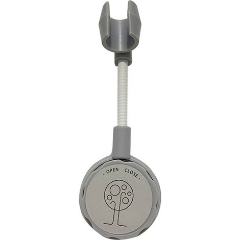 Support Douche Soavoa Sans Percage Inox Réglable Salle De Bain Ventouse Forte Adhérence Gris 1 Pièce (1/4)