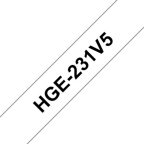 Brother HGE-231V5 nastro per etichettatrice (1/2)