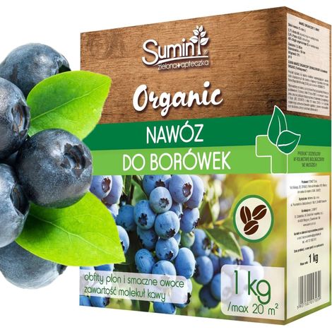 Fertilizzante granulare organico ecologico per mirtilli SUM81 1 kg (1/5)