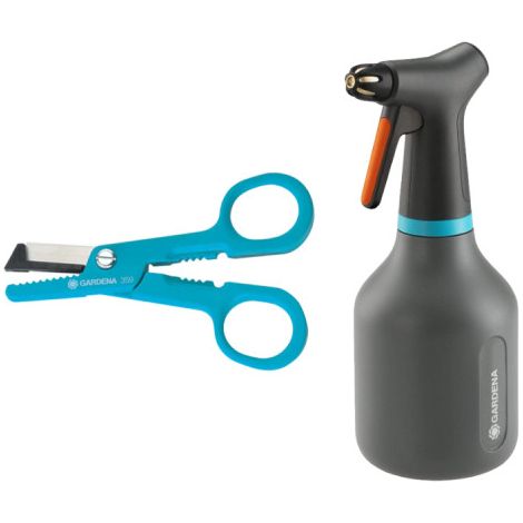 Pack GARDENA Pulvérisateur à gachette - 0,75 L - Cueille-roses (1/5)
