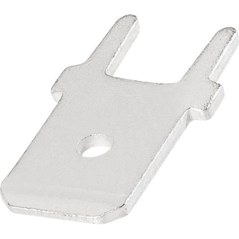 TE Connectivity 726386-2 Steckzunge zum Einlöten in gedruckte Schaltungen Steckbreite: 6.3 mm Steckd