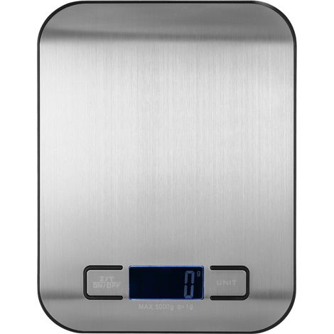 Balance de cuisine électrique précise 5 kg/1 g, balance de cuisine haute précision, mini balance électronique à plateforme, balance alimentaire