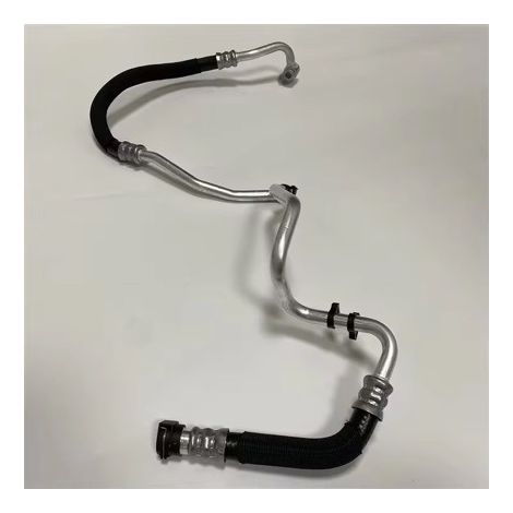 17227636880 BMW F12 F13 F02 740 oil cooler hose, condenser hose, gearbox oil hose (1/4)