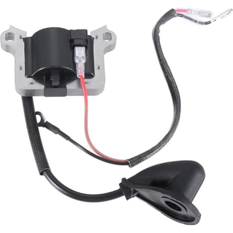 Bobine d'Allumage 62mm pour Débroussailleuse, Bobine Allumage avec Câble pour Multifonction 4 en 1, Tondeuse, Coupe-Herbe, Taille-Haie 43CC 52CC
