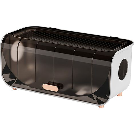 Boîte de rangement de câbles en plastique, facile à monter, pour multiprises, chargeurs, adaptateurs et câbles. (1/5)