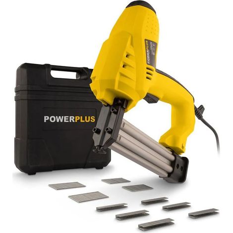 Agrafeuse électrique Powerplus powx13800 50W capacité 100 clous