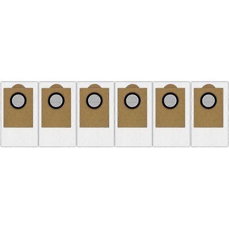 M3 pièces de rechange 6 pièces de rechange sacs à poussière pour Lefant M3 accessoires d'aspirateur robot (1/5)