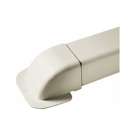 Embout 60x80 blanc pur 9010 (X 9) - DIFF