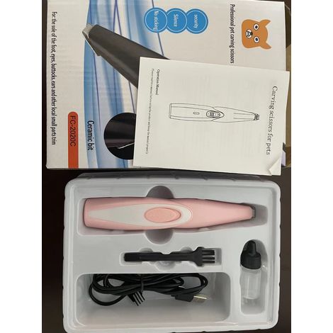 Tondeuse pour chats et chiens, ciseaux à poils pour les pattes, tondeuse à poils, tondeuse électrique, tondeuse à poils (1/4)