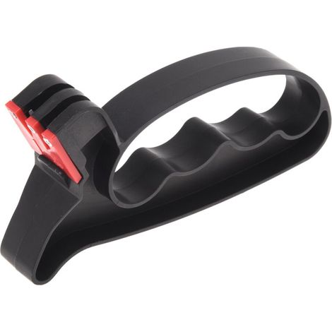 Affilacoltelli e forbici 2 in 1 con protezione per la mano (1/3)