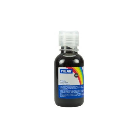 TEMPERA NEGRA FRASCO 125ML