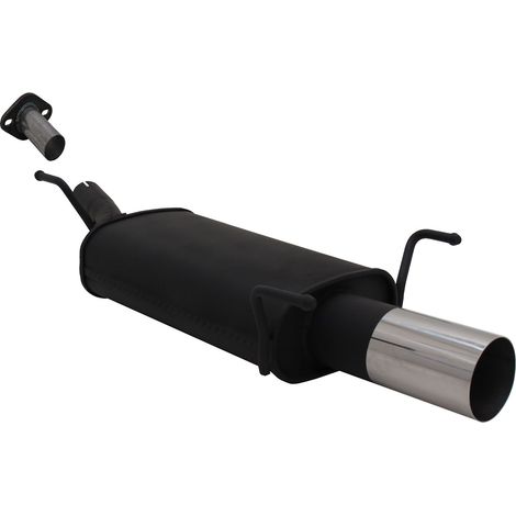 Échappement arrière sport Novus pour Opel Astra G Hayon 1x90mm avec ABE