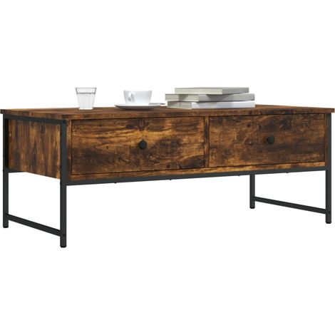 Couchtisch Räuchereiche 101x49x39,5 cm Holzwerkstoff