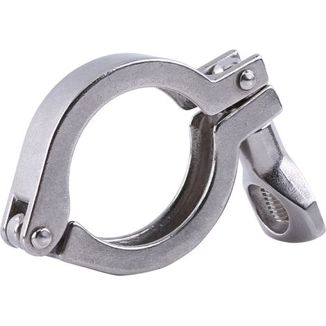 Hochleistungs-Tri-Clamp-Klemmverbinder aus Edelstahl (1,5 Zoll, Tri-Clamp-Hülse 50,5 mm) (1/5)