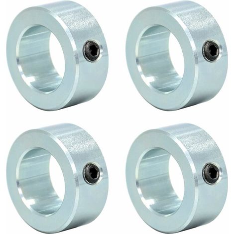 royaluxe - Lot de 4 bagues de réglage 20 mm - Pour diable, roue de diable (1/5)