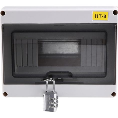 HT-8 Boîte de Protection IP65 pour Disjoncteur MCB Distribution Protection Box For Circuit Breaker (1/3)