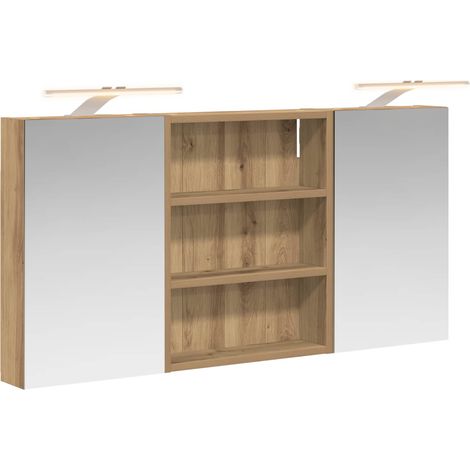 Maison Exclusive - Badezimmerschrank-Set 3 pcs 100 x 10,5 x 50 cm