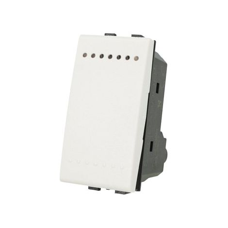 Interruttore 1P 16A Unipolare Bianco Compatibile con Bticino Living SD40001B (1/3)