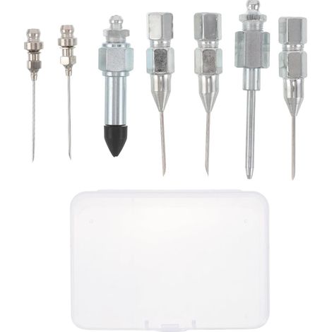 adaptateur pour pistolet à graisse en 7 pièces avec (1/5)