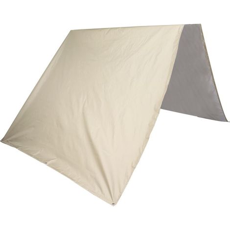 Toile de remplacement imperméable pour balançoire extérieure, voile d'ombrage beige pour aire de jeux (1/5)