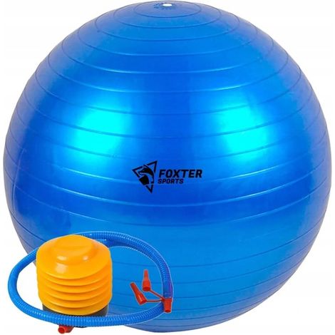 Ballon de gymnastique de rééducation classique 75 cm pour le fitness, le Pilates et le renforcement musculaire