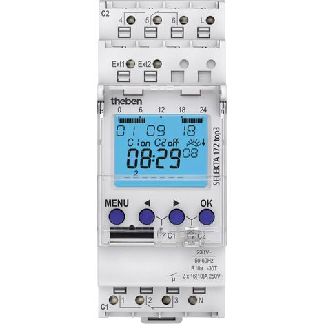 SELEKTA 172 top3 - Horloge astronomique modulaire 2 canaux (1/3)