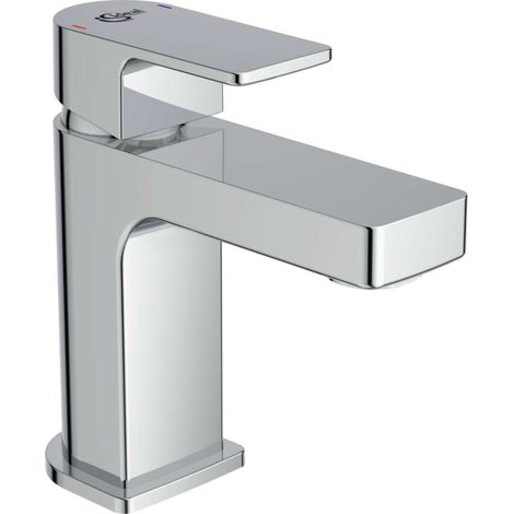 Miscelatore lavabo EDGE SLIM PICCOLO sporgenza 90 mm cromo senza piletta IDEAL STANDARD (1/2)