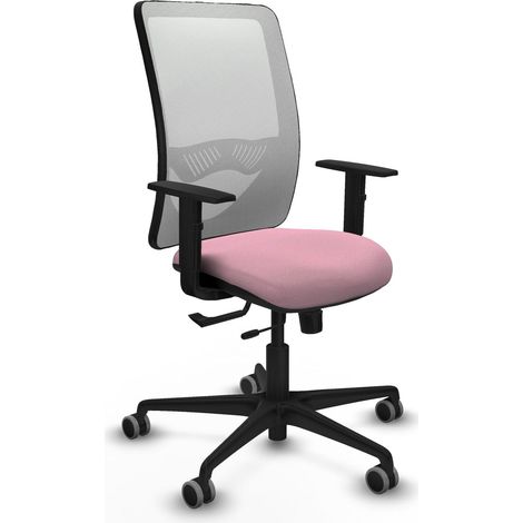 Silla ergonómica piqueras y crespo Zulema negro reposabrazos 1D (1/2)
