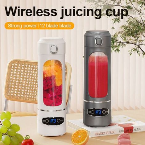 Extracteur de jus portable - - - Compact et léger - Recharge USB - 18 000 tr/min (1/4)
