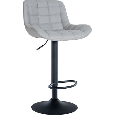Barhocker Tover grau Kunstleder (1/5)