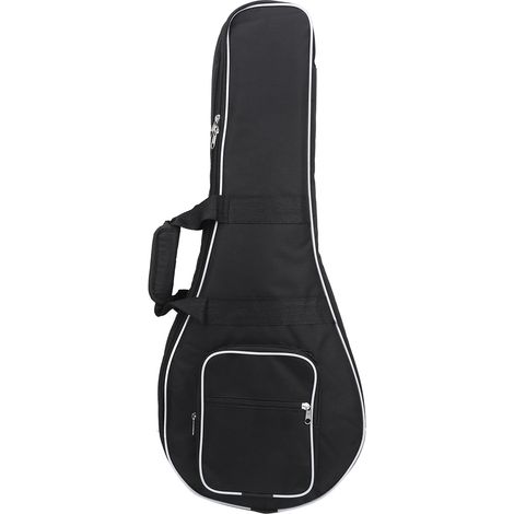 Étui pour mandoline, housse de transport portable en tissu Oxford épais, double fermeture éclair, poches latérales (1/5)