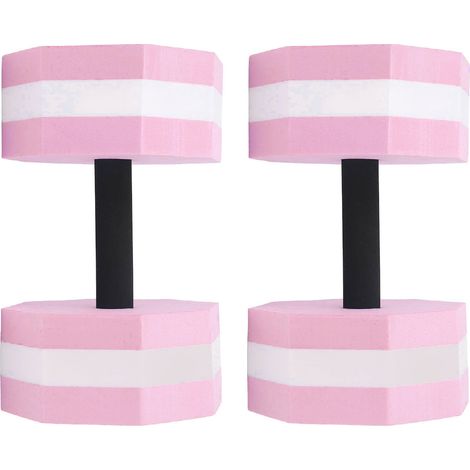 Set di 2 manubri in schiuma EVA ad alta densità per esercizi acquatici, ideali per uomini e donne in piscine coperte, per allenamento aerobico, riabilitazione e fitness. Design a forma di diamante, ro (1/5)