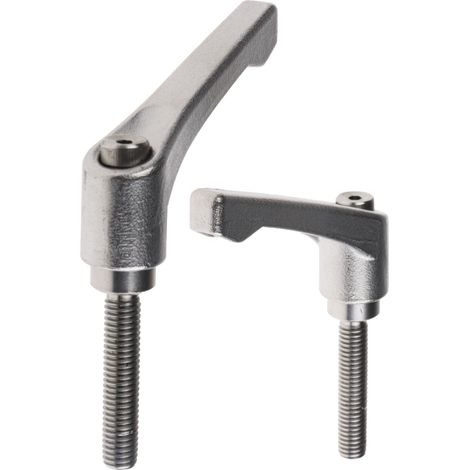 Levier de serrage RS PRO, , filetage M8, Mâle L. 40mm ( Prix pour Sachet de 2 ) (1/3)