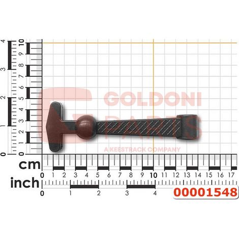 ORIGINAL GOLDONI MOTORHAUBE ZUGSTANGE 00001548