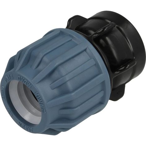 Raccord de serrage à visser PE 40 mm 1 1/4’’ FF