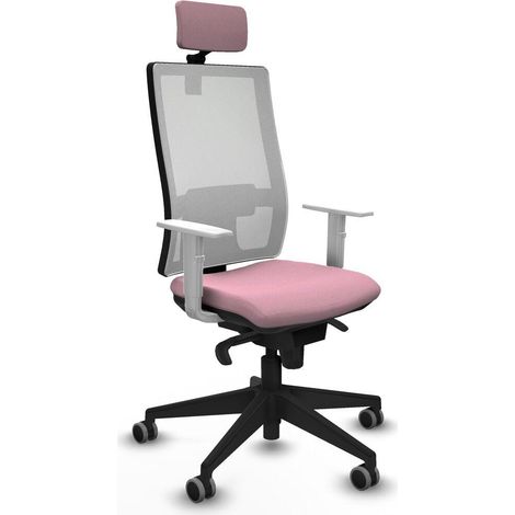 Piqueras y Crespo Horna Chaise de bureau rose confortable