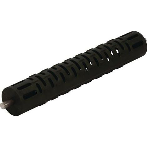 Rodillo de lavado con protuberancias para cubo de lavado 23l con soporte metálico negro KRONEN-HANSA (1/2)